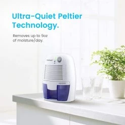 Pro Breeze 0.45-Pint Dehumidifier with Bucket and Auto Shut Off -Air Quality Shop whites pro breeze dehumidifiers pb 02 us c3 1000