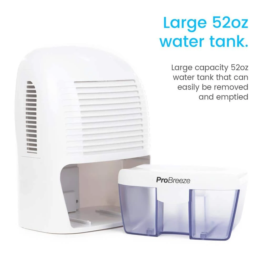 Pro Breeze 0.9-Pint Bucket Dehumidifier 6 Pro Breeze 0.9-Pint Bucket Dehumidifier - Image 4
