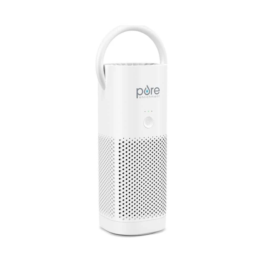 Pure Enrichment PureZone Mini Portable True HEPA Air Purifier in White 3 Pure Enrichment PureZone Mini Portable True HEPA Air Purifier in White