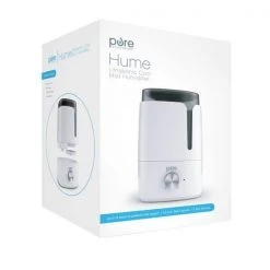 Pure Enrichment HUME Ultrasonic Cool Mist Humidifier -Air Quality Shop whites pure enrichment humidifiers pehume c3 1000