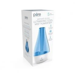 Pure Enrichment MistAire Studio Cool Mist Ultra-Sonic Humidifier -Air Quality Shop whites pure enrichment humidifiers pehumsml a0 1000