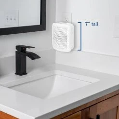 Pure Guardian Odor Eliminating Pluggable Air Purifier with Nightlight for Small Rooms -Air Quality Shop whites pure guardian air purifiers ap201w 76 1000