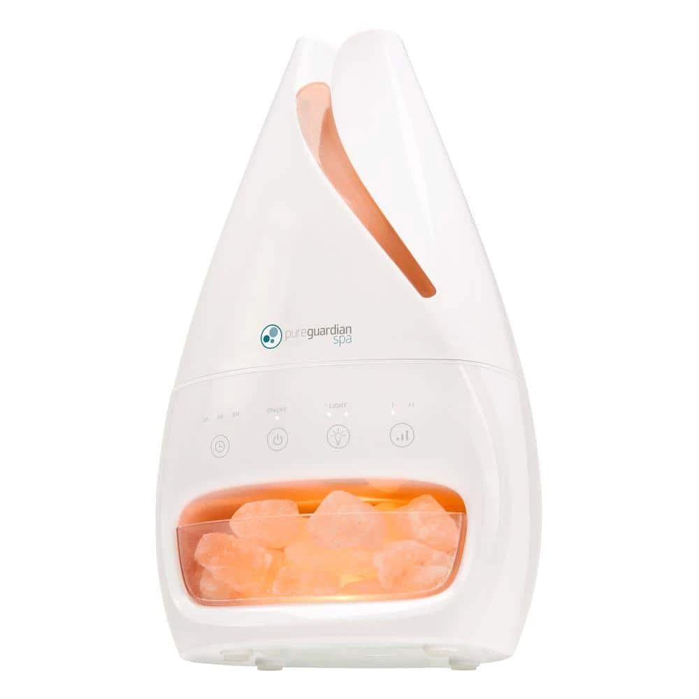 PureGuardian 3-In-1 Himalayan Salt Lamp, Ultrasonic Cool Mist Humidifier with Aromatherapy Tray 3 PureGuardian 3-In-1 Himalayan Salt Lamp, Ultrasonic Cool Mist Humidifier with Aromatherapy Tray
