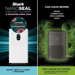 Shark Air Purifier 6 True HEPA with Advanced Odor Lock 22 Shark Air Purifier 6 True HEPA with Advanced Odor Lock -Air Quality Shop whites shark air purifiers he601 4f 1000