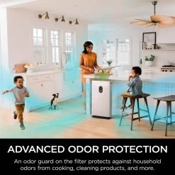 Shark Air Purifier 6 True HEPA with Advanced Odor Lock 19 Shark Air Purifier 6 True HEPA with Advanced Odor Lock -Air Quality Shop whites shark air purifiers he601 66 1000