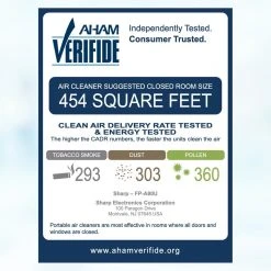 Sharp Air Purifier with Plasmacluster Ion Technology for Large Rooms, True HEPA Filter for Dust, Smoke, Pollen and Pet Dander 20 Sharp Air Purifier with Plasmacluster Ion Technology for Large Rooms, True HEPA Filter for Dust, Smoke, Pollen and Pet Dander -Air Quality Shop whites sharp air purifiers fp a80uw 77 1000