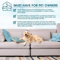 Sharp Air Purifier with Plasmacluster Ion Technology for Large Rooms, True HEPA Filter for Dust, Smoke, Pollen and Pet Dander 17 Sharp Air Purifier with Plasmacluster Ion Technology for Large Rooms, True HEPA Filter for Dust, Smoke, Pollen and Pet Dander -Air Quality Shop whites sharp air purifiers fp a80uw a0 1000