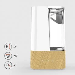 Sharper Image UHS2 1.5 Gal. 500 SF Ultrasonic Humidifier 15 Sharper Image UHS2 1.5 Gal. 500 SF Ultrasonic Humidifier -Air Quality Shop whites sharper image humidifiers hu1 0072 110 76 1000