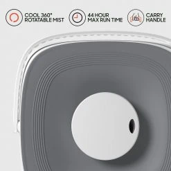 Sharper Image Mist 4 Humidifier 19 Sharper Image Mist 4 Humidifier -Air Quality Shop whites sharper image humidifiers hu1 0080 43 44 1000