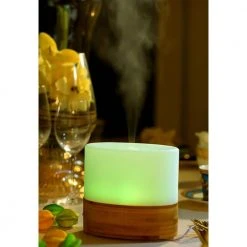 SPT 100mL Ultrasonic Aroma Diffuser/Humidifier with Bamboo Base 9 SPT 100mL Ultrasonic Aroma Diffuser/Humidifier with Bamboo Base -Air Quality Shop whites spt humidifiers sa 070 31 1000