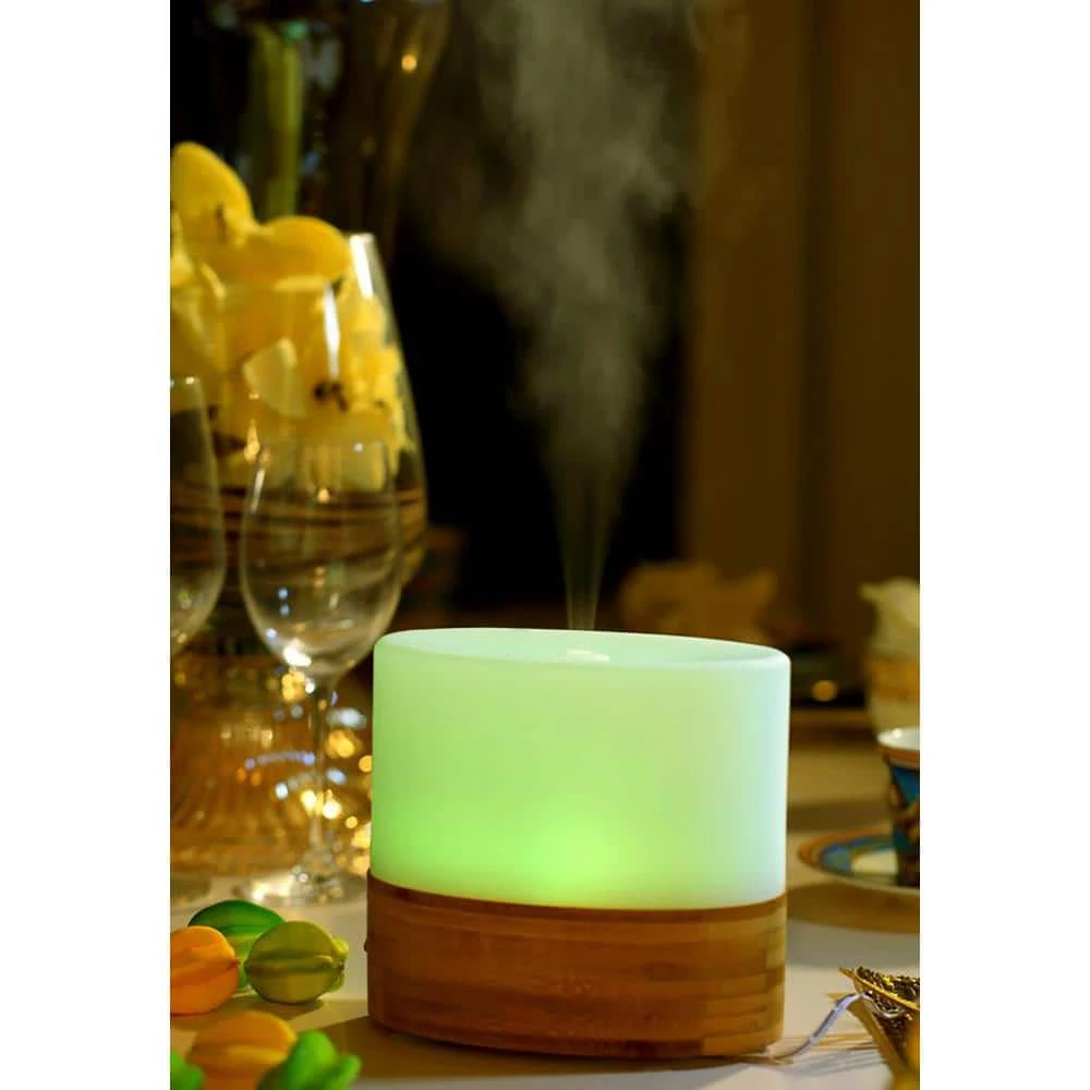 SPT 100mL Ultrasonic Aroma Diffuser/Humidifier with Bamboo Base 6 SPT 100mL Ultrasonic Aroma Diffuser/Humidifier with Bamboo Base - Image 4