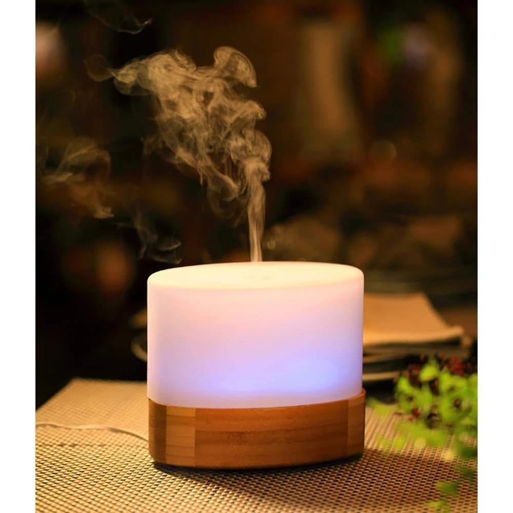 SPT 100mL Ultrasonic Aroma Diffuser/Humidifier with Bamboo Base 5 SPT 100mL Ultrasonic Aroma Diffuser/Humidifier with Bamboo Base - Image 3
