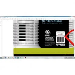 Therapure Air Purifier 220H with UV Germicidal Light -Air Quality Shop whites therapure air purifiers tpp220w 1d 1000