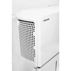 Toshiba 50-Pint 115-Volt ENERGY STAR MOST EFFICIENT Dehumidifier with Continuous Operation Function covers up to 4,500 sq. ft. -Air Quality Shop whites toshiba dehumidifiers tddp5013es2 fa 1000