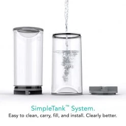 Vornado UH100 1 Gal. 500 SF Ultrasonic Humidifier -Air Quality Shop whites vornado humidifiers hu1 0068 43 44 1000