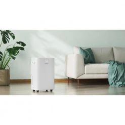 Waykar 50-Pint Capacity 3,500 Sq. Ft. Smart Control Home Dehumidifier With Bucket Auto Drain For Basements Or Bedrooms -Air Quality Shop whites waykar dehumidifiers hdcx pd08e 31 1000