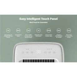 Waykar 50-Pint Capacity 3,500 Sq. Ft. Smart Control Home Dehumidifier With Bucket Auto Drain For Basements Or Bedrooms -Air Quality Shop whites waykar dehumidifiers hdcx pd08e fa 1000