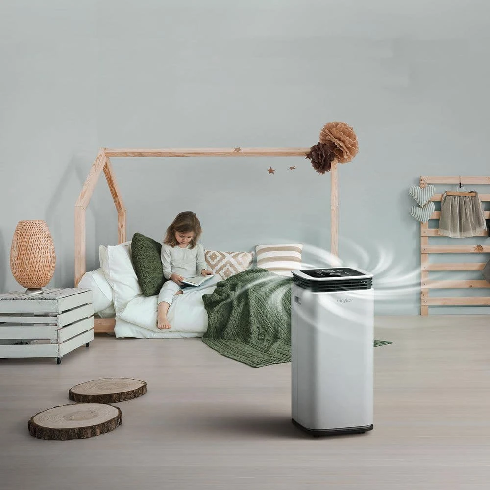 Waykar 70-Pint Capacity Smart Dehumidifier Covering Up To 4,500 Square Feet With 1.18 Gallon Water Tank And Four Water Outlets 4 Waykar 70-Pint Capacity Smart Dehumidifier Covering Up To 4,500 Square Feet With 1.18 Gallon Water Tank And Four Water Outlets - Image 2