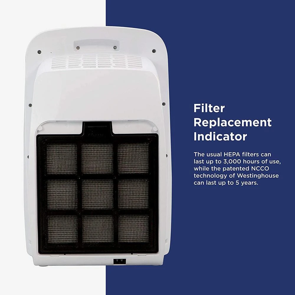 Westinghouse Medical Grade Patented True-HEPA 13, 4-Stage Air Purifier 6 Westinghouse Medical Grade Patented True-HEPA 13, 4-Stage Air Purifier - Image 4