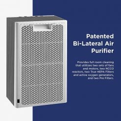 Westinghouse Medical Grade Patented True-HEPA 13, 4-Stage Dual Zone Air Purifier For Large Rooms (500 Sq. Ft.) 15 Westinghouse Medical Grade Patented True-HEPA 13, 4-Stage Dual Zone Air Purifier For Large Rooms (500 Sq. Ft.) -Air Quality Shop whites westinghouse air purifiers 1702 fa 1000