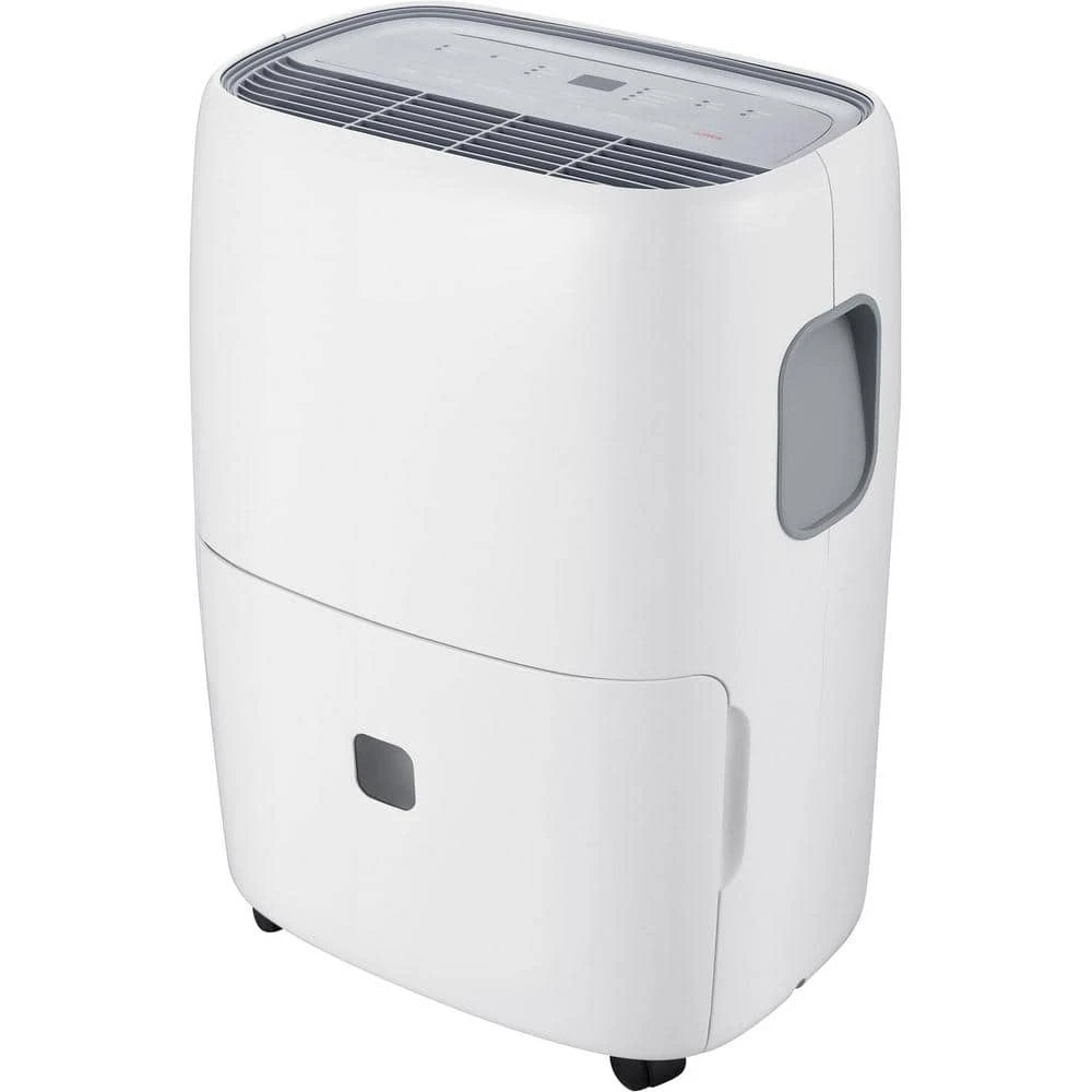 Whirlpool 50-Pint Portable Dehumidifier with Built-In Pump, 24-Hour Timer, Auto Shut-Off, Easy-Clean Filter and Auto-Restart 4 Whirlpool 50-Pint Portable Dehumidifier with Built-In Pump, 24-Hour Timer, Auto Shut-Off, Easy-Clean Filter and Auto-Restart - Image 2