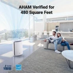 Winix D480True HEPA 3-Stage Air Purifier, AHAM Verified for 480 sq.ft. -Air Quality Shop whites winix air purifiers 1022 0221 02 4f 1000